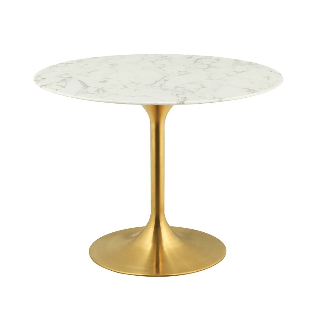 Modway Lippa Oval Artificial Marble 54 Dining Table Black Black Modway Lippa Oval Artificial Marble 54 Dining Table Black Black